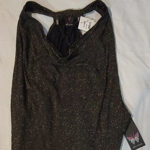 ELLA MOSS - Anthropologie Sleeveless Gold & Black